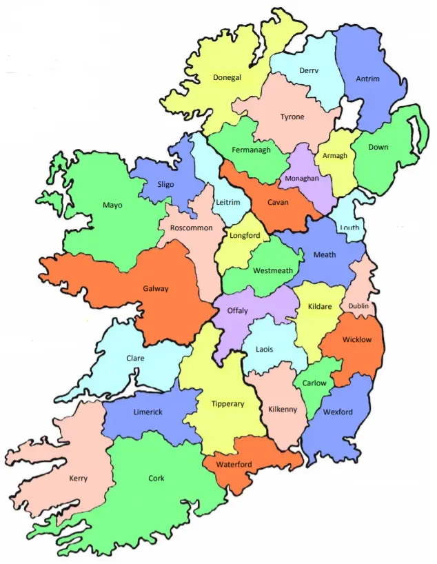 Blog Counties of Ireland