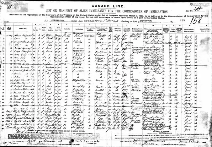 Blog Partial Passenger List Cephalonia 1 Nov 1895