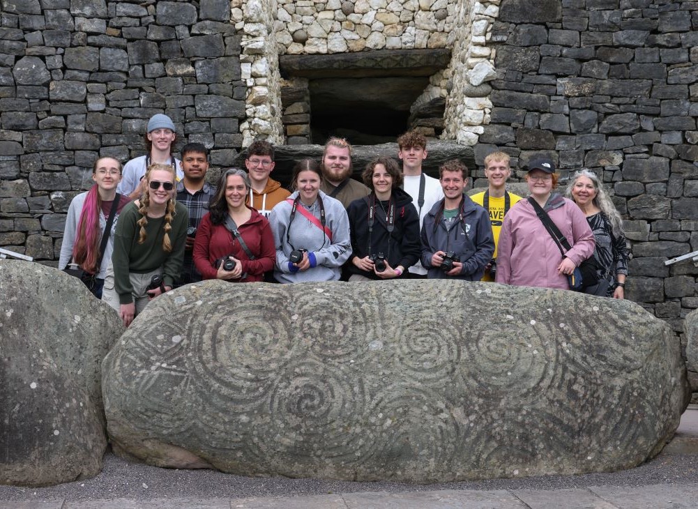 BVU Irish Brigade at Newgrange